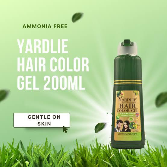 Yardlie Natural Black Hair Color Gel 200ml.★★★★☆