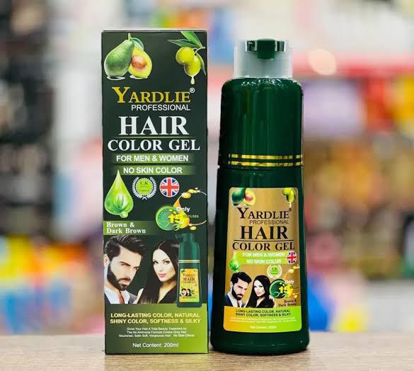 Yardlie Natural Black Hair Color Gel 200ml.★★★★☆